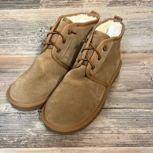 Cushionaire HARPER Chestnut Suede Fur Lined Slip On Boots New!